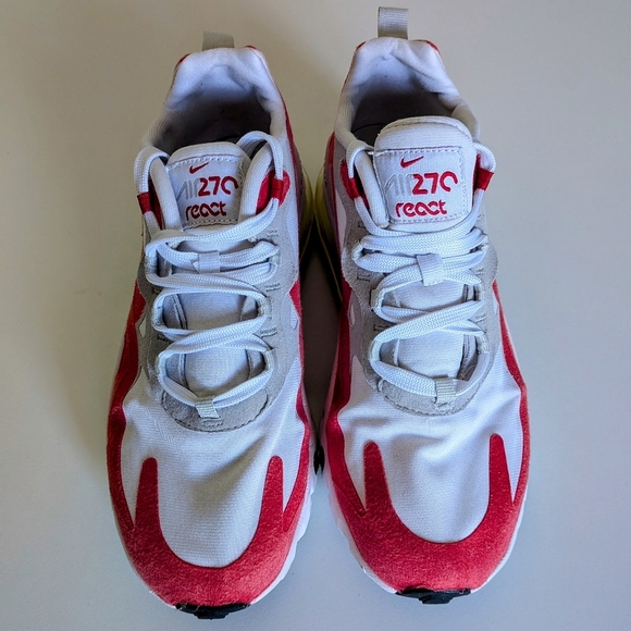 Nike Red and White Athletic Shoes - Picture 2 of 8